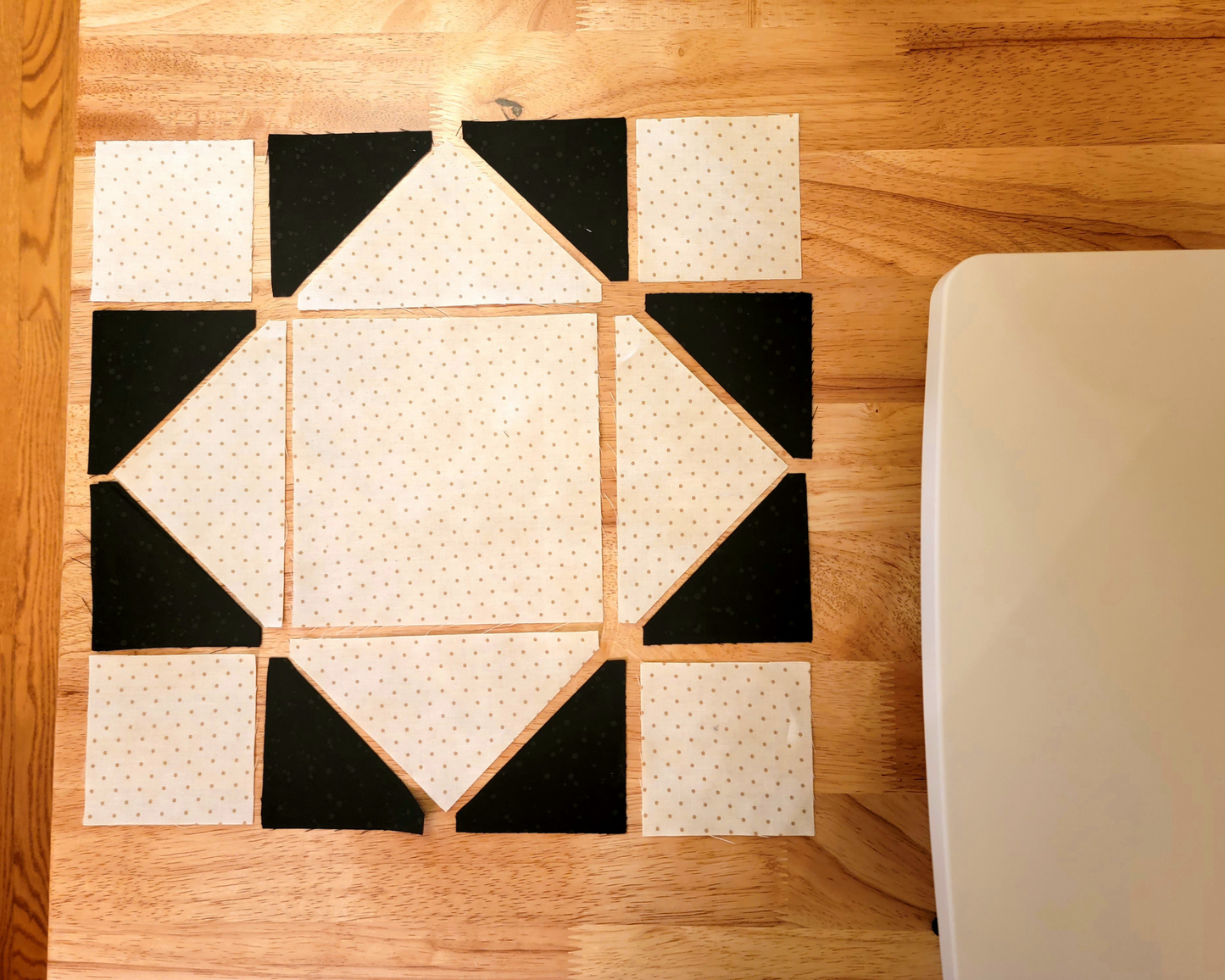 SAWTOOTH STAR BLOCK 2