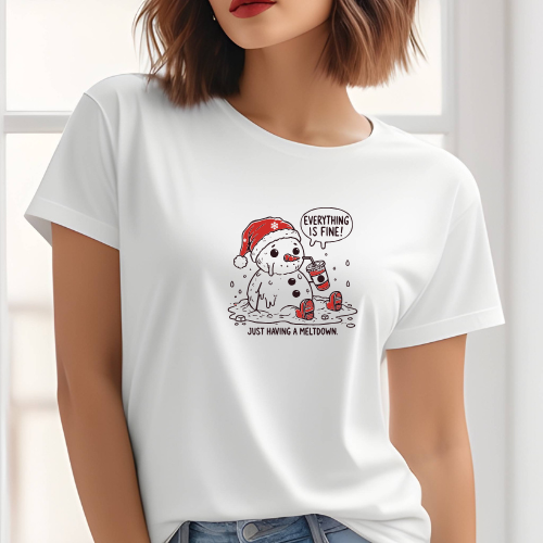 EVERYTHING IS FINE, JUST HAVING A MELTDOWN - TSHIRT