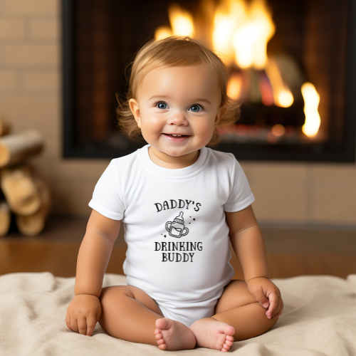 DADDY'S DRINKING BUDDY - BODYSUIT