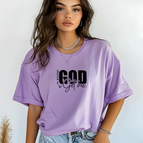 T SHIRT - GOD GOT ME