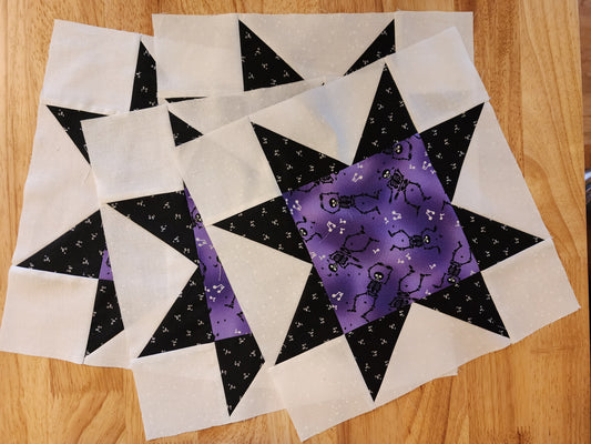 SAWTOOTH STAR BLOCK 1