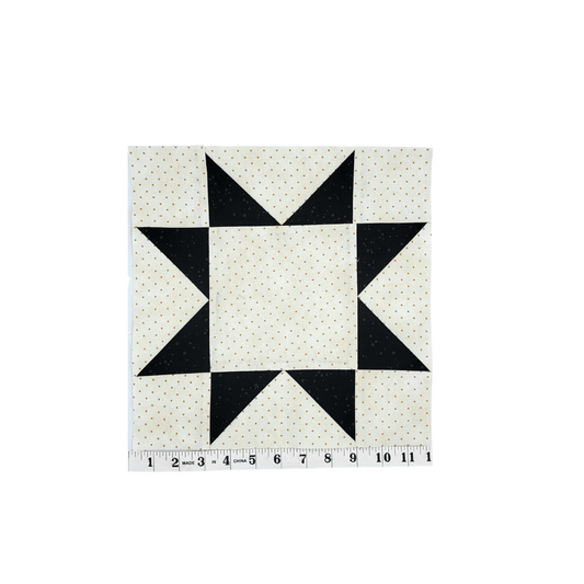 SAWTOOTH STAR BLOCK 2